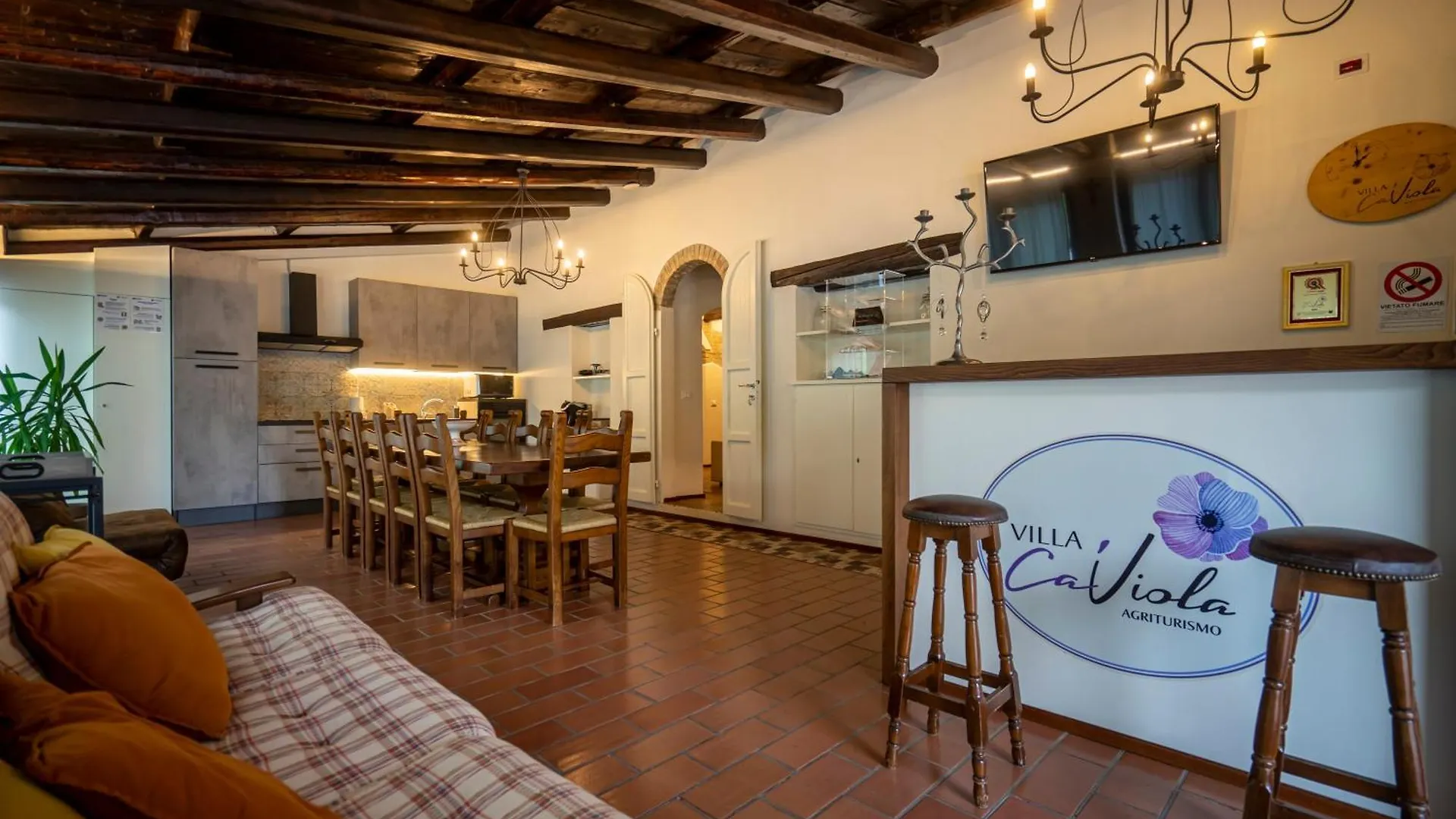 Villa Ca' Viola Римини Отель типа 